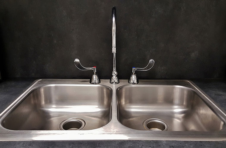 how to clean stainless steel sink hard water stains