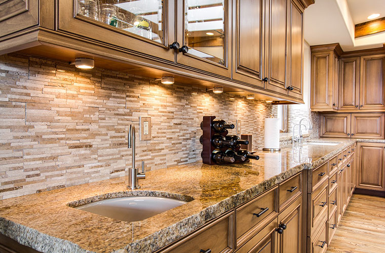 cleaning hard water stains off granite